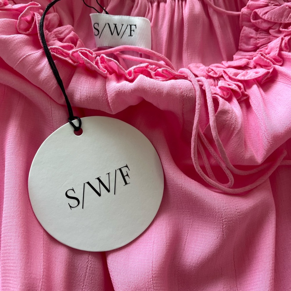 nwt S/W/F Rapture dynamic Elegant Pink Maxi Dress - Picture 9 of 9